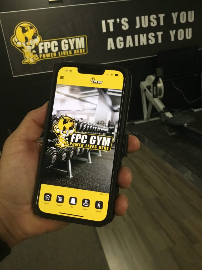 FPC GYM VERKKOKAUPPA JA MOBIILISOVELLUS!